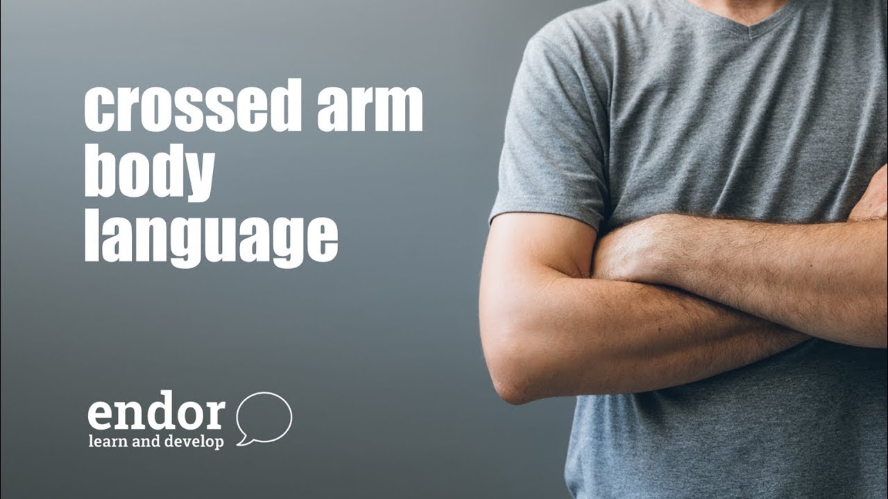 Język ciała - skrzyżowane ręce (prawda)