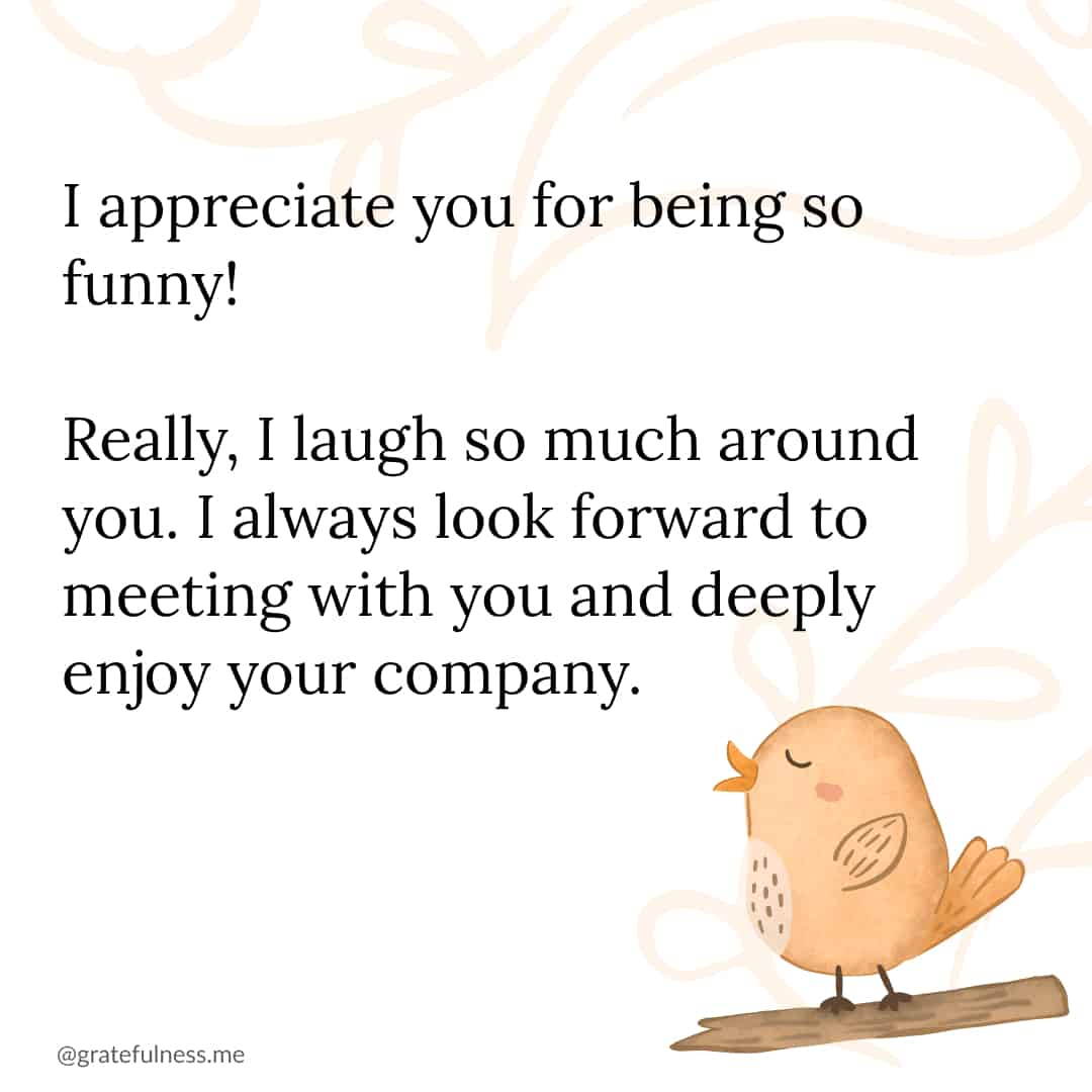 I Appreciate You Meaning. (Kiti būdai tai pasakyti)