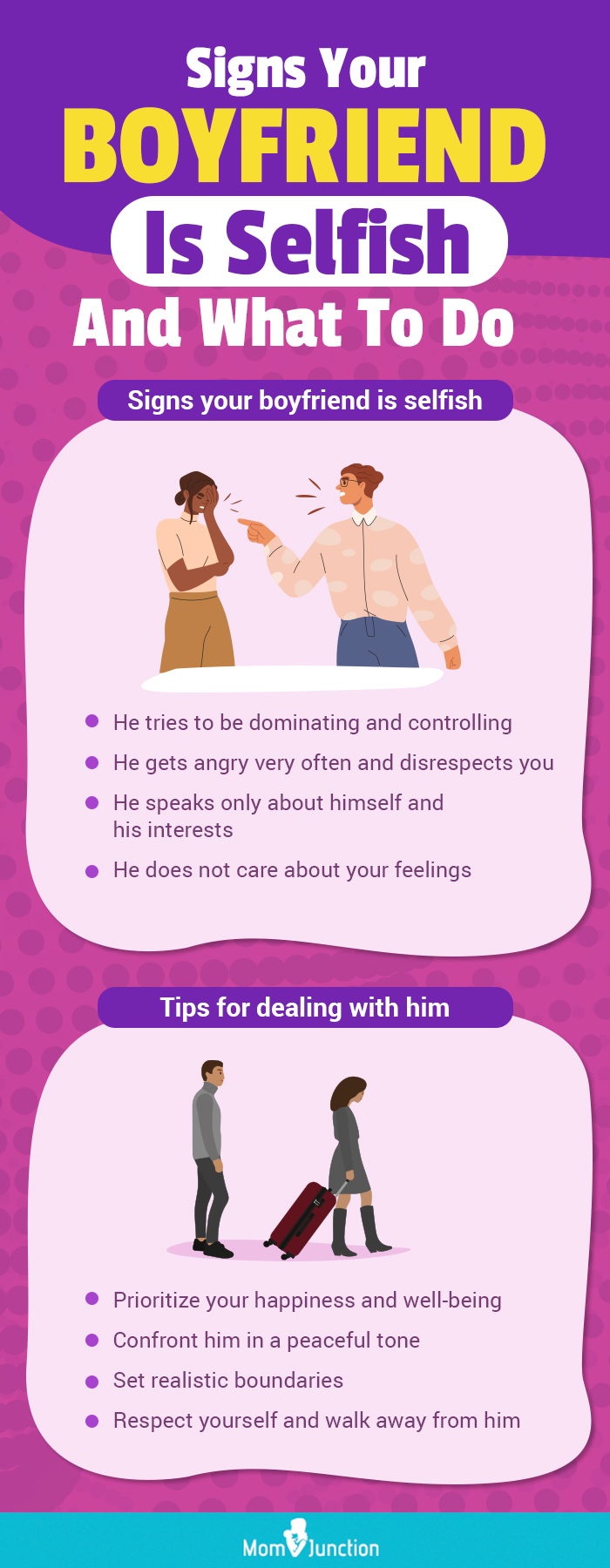Đặc điểm của một người đàn ông ích kỷ hoặc bạn trai là gì?