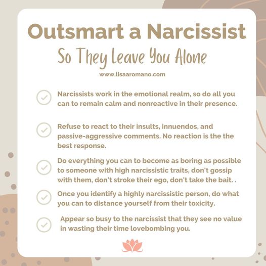 Hva er den beste måten å overliste en narsissist?